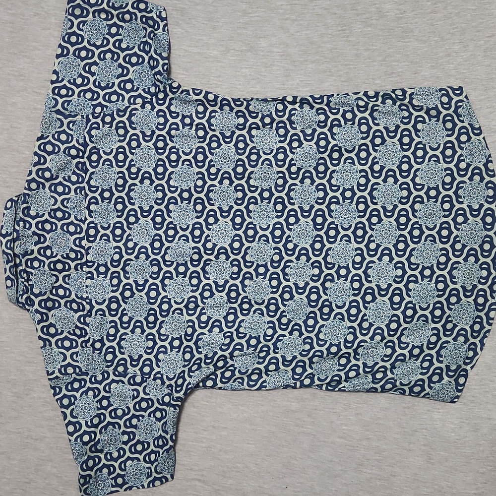 Handmade Indian Casual Collared Button-Down Printed Cotton Summer Shirt - Picture 4 of 12